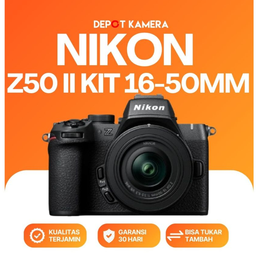 ( DEPOT KAMERA ) SECOND - NIKON Z50 MARK II KIT 16-50MM