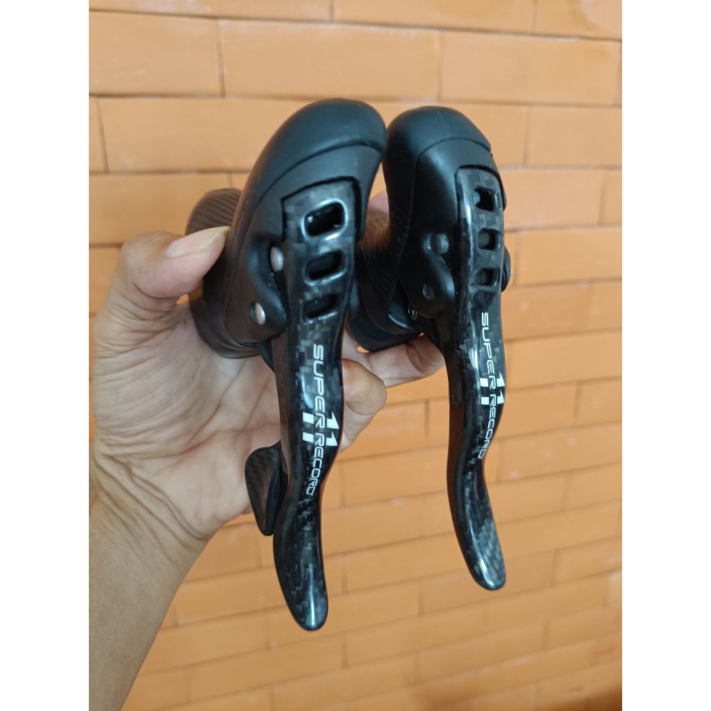Brifter Campagnolo Super Record 11 Sepasang