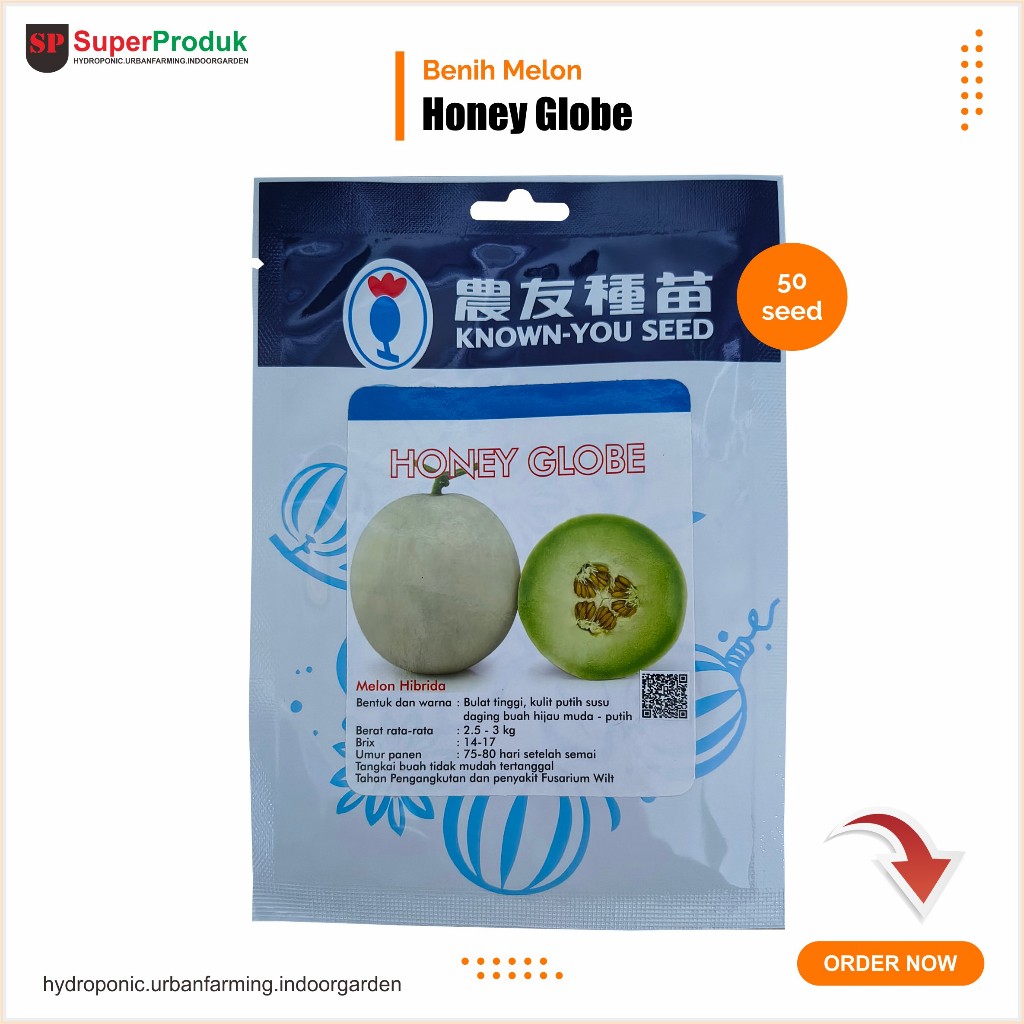 Benih Melon Honey Globe 50seed Known You Seed KYS