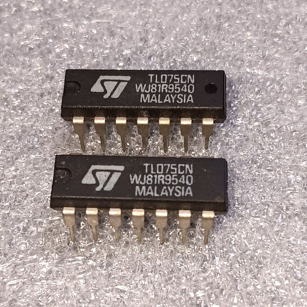 IC TL075CN | UA4136PC | RC4136 Quad Op-Amp Original NOS