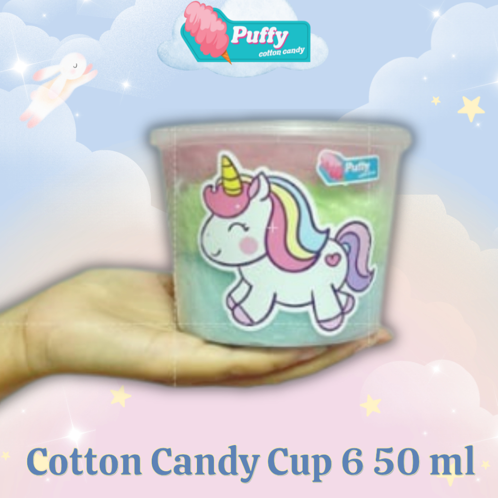 GULALI COTTON CANDY CUP 650 ML 30 PCS