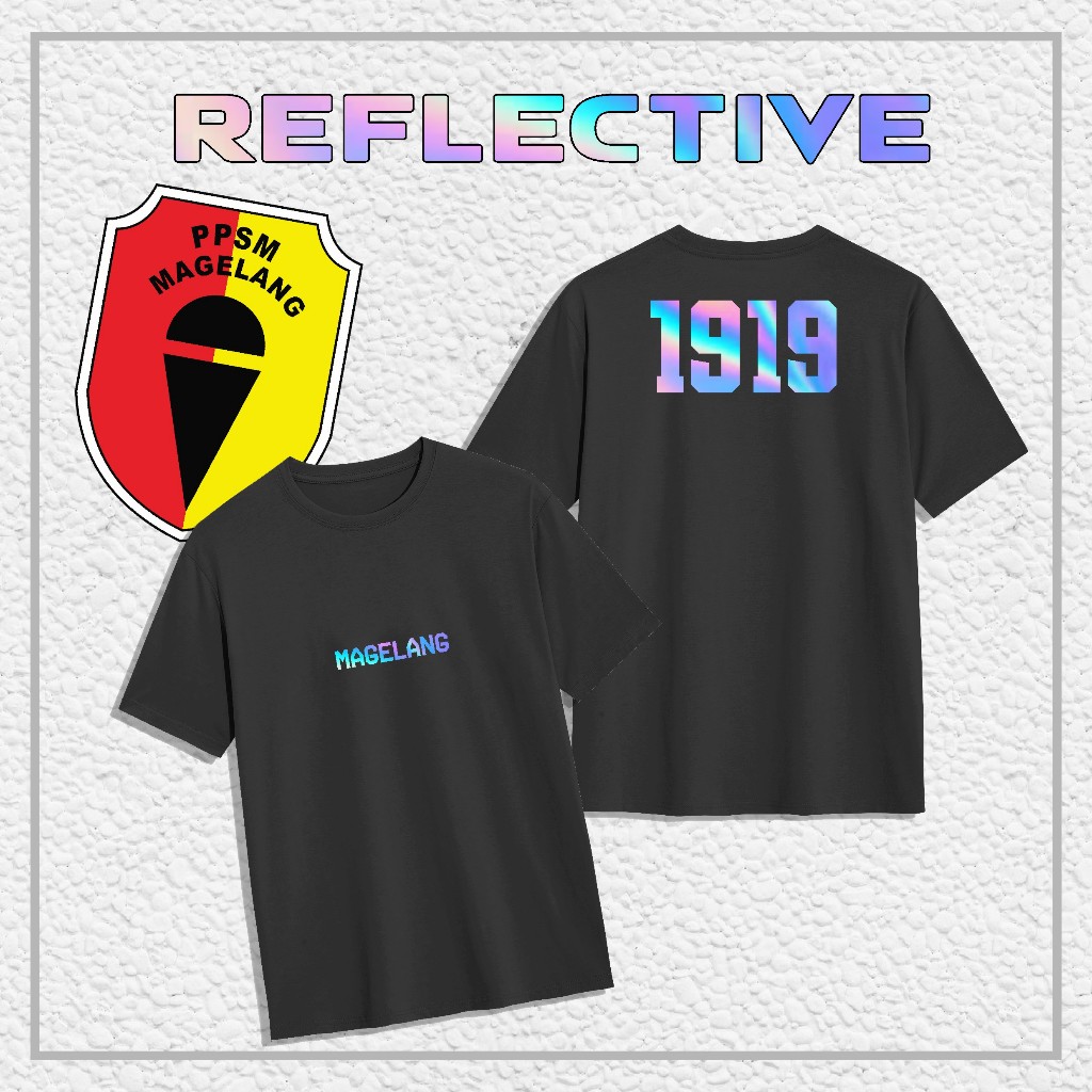 Kaos PPSM Magelang "Magelang Reflektif" // Supporter / Hooligans Combed 24s