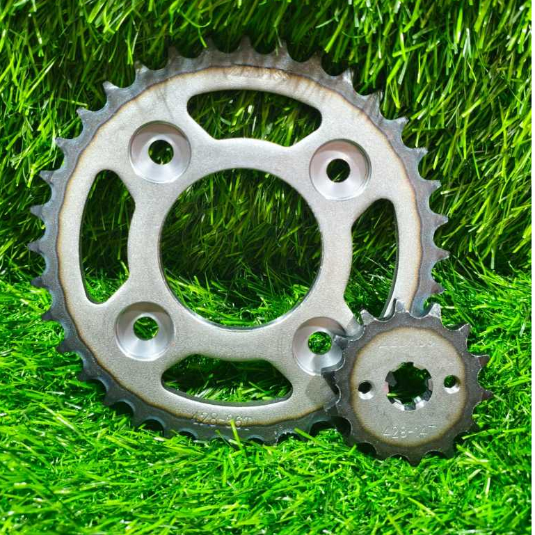 Gir Depan Belakang Supra Fit New 14T 36T/Gear Supra Fit New Type 428 Import