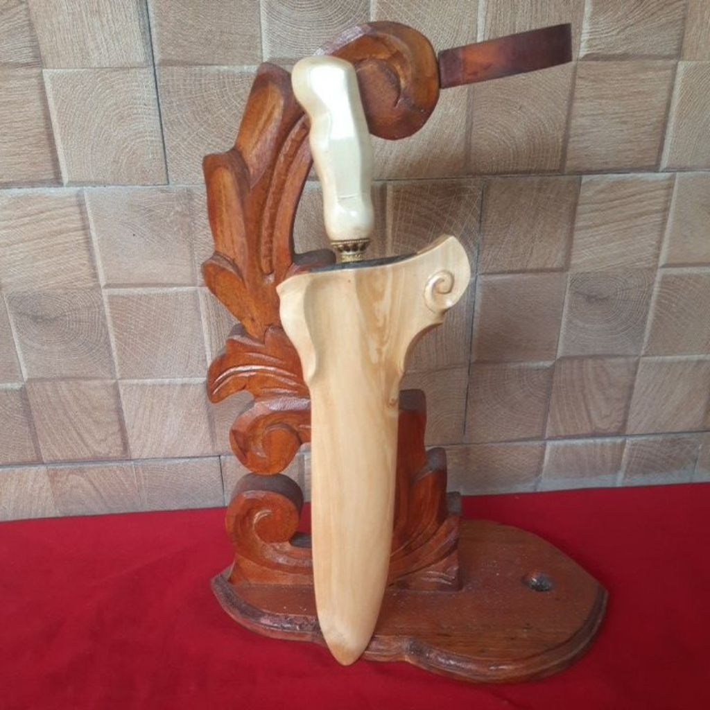 Keris Betok Suro ( Pusaka Tindih ) Sepuh,Gonjo Iras,Pamor Wos Wutah