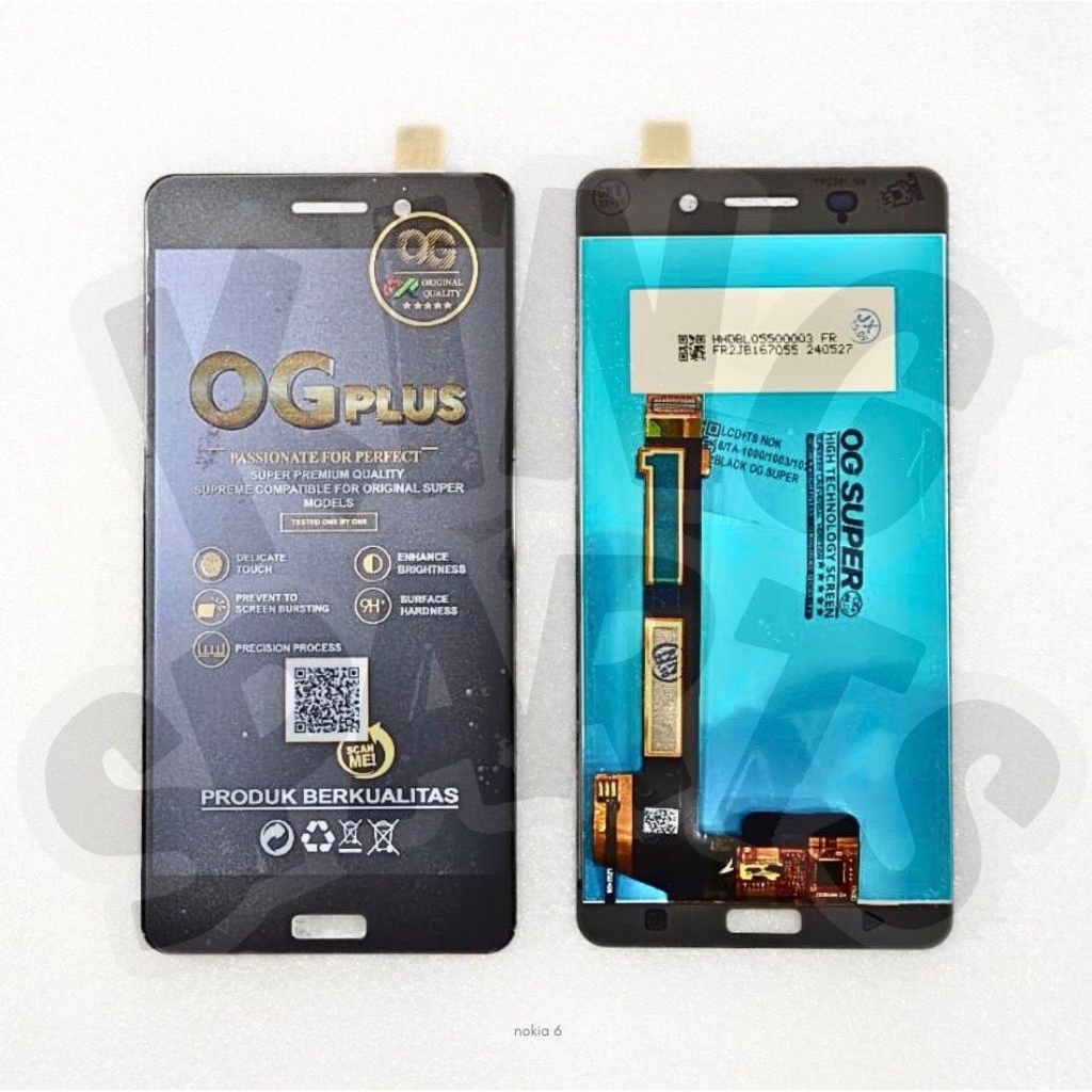 LCD + TOUCHSCREEN NOKIA 6 ORIGINAL