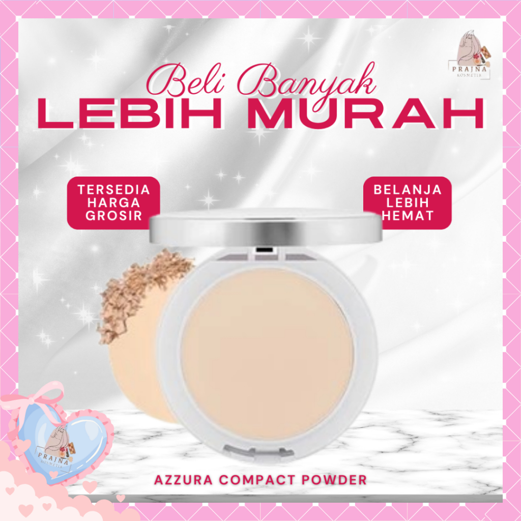 (GROSIR) AZZURA Compact Powder Bedak Padat