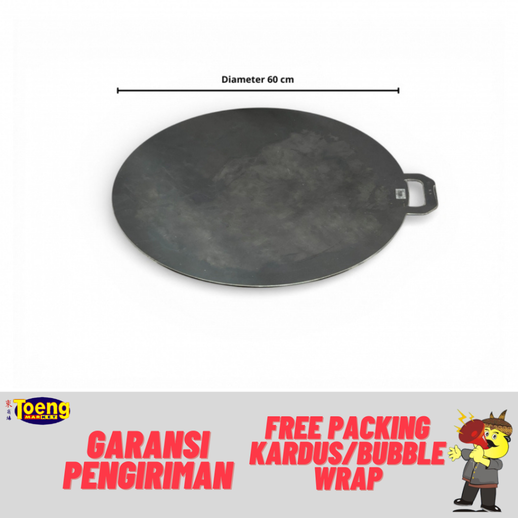 Wajan Martabak Telor - WAJAN MARTABAK TELUR BULAT 60CM #2422 HD