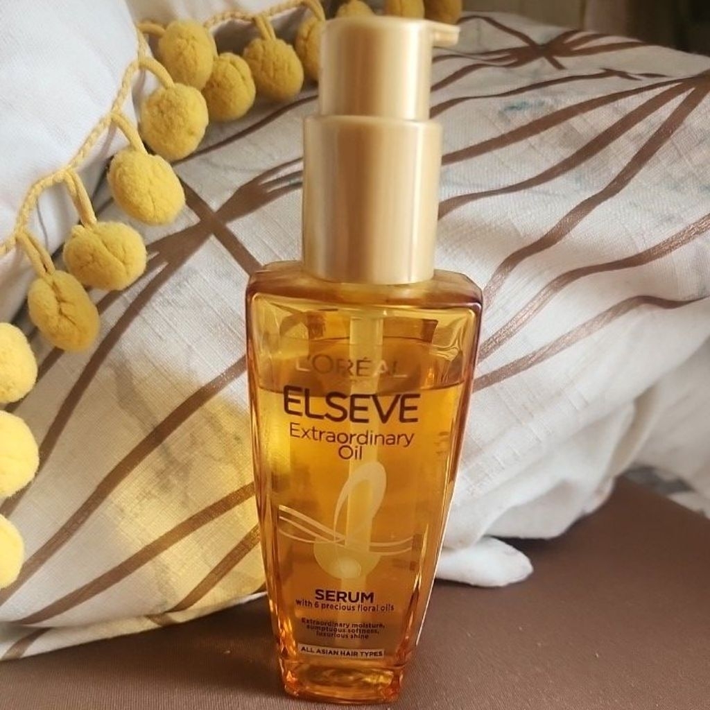 (Preloved) Serum rambut L'oreal Elseve Extraordinary Oil isi 100ml