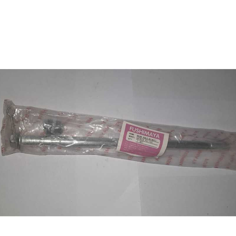 Fushimaya (FMY) As/Baut Roda/Swing Arm Belakang/Blkg+Mur/Nut Motor Suzuki Satria Fu 150