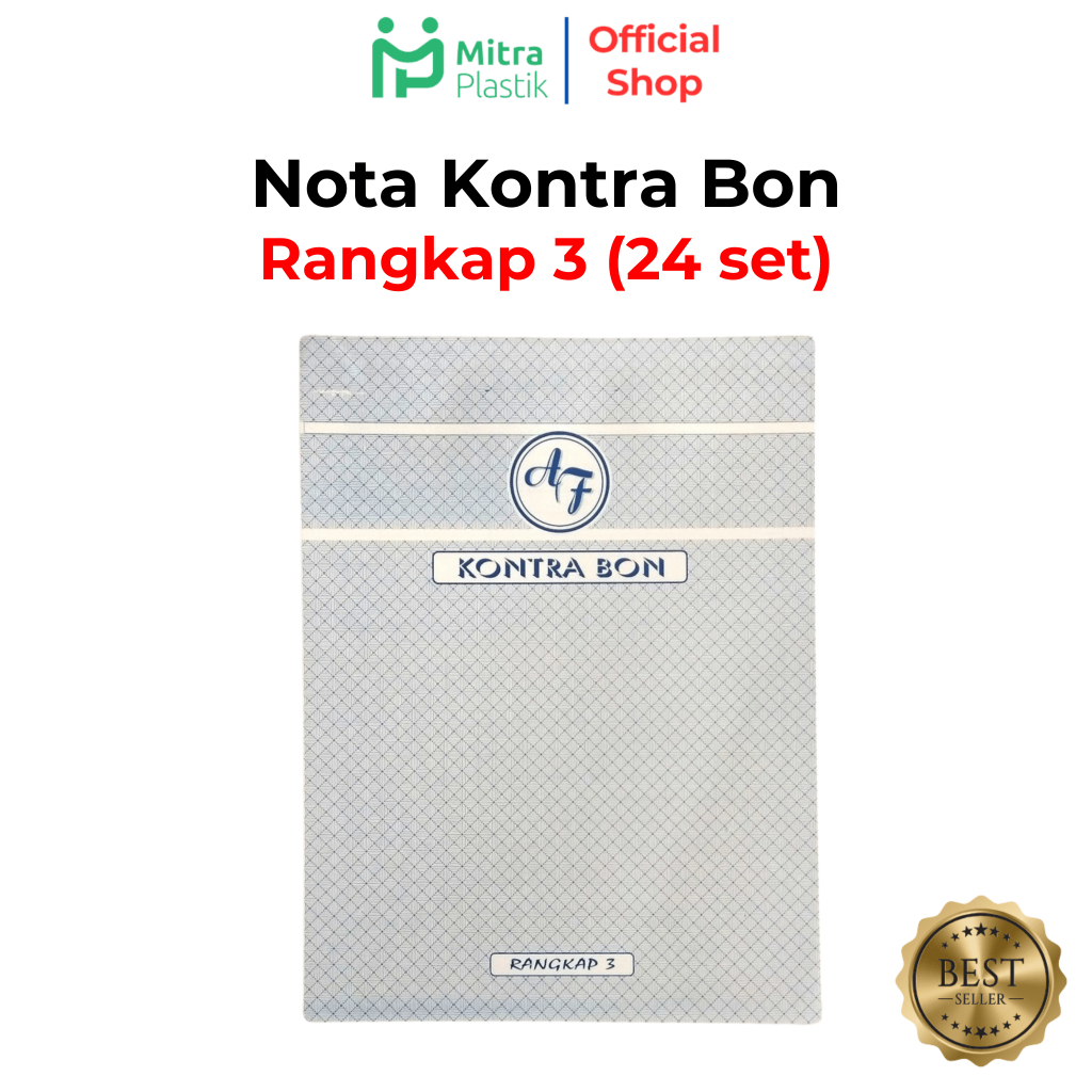 Buku Nota Kontra Bon NCR Kontra Bon 3 Rangkap 3 Kontra Bon AF Kontra Bon 3 Ply