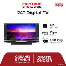 POLYTRON TV SEMI TABUNG PLD 24V223 (24 INCH) TV POLYTRON 24 INCH GARANSI RESMI