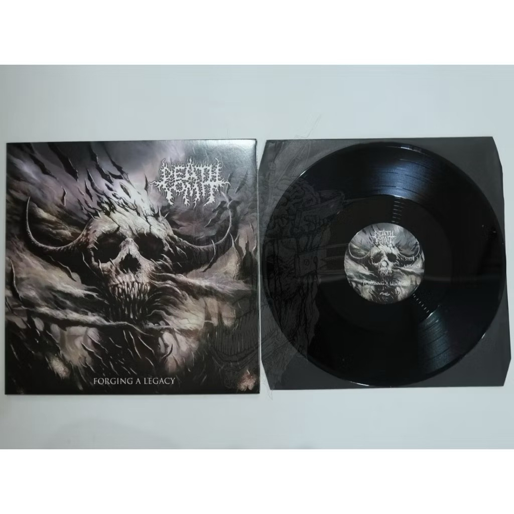 DEATH VOMIT forging a legacy red - VINYL original & berlisensi armstretch records