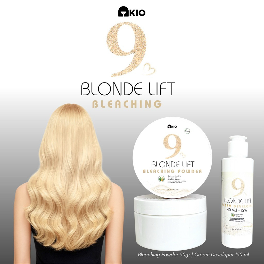 BLONDE LIFT BLEACHING BY AKIO (BLEACHING RAMBUT VEGAN)