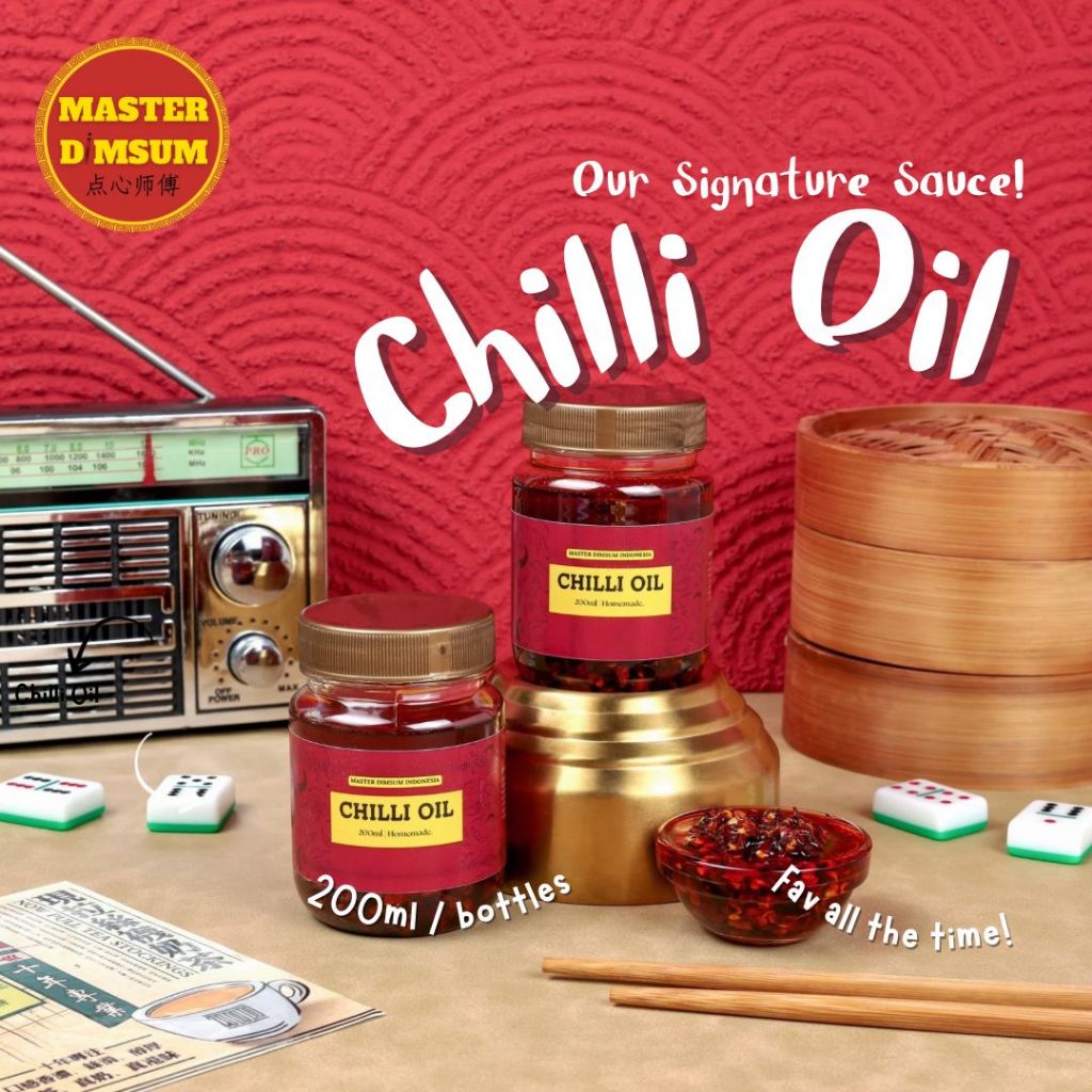 CHILI OIL 200ML & 400ML
