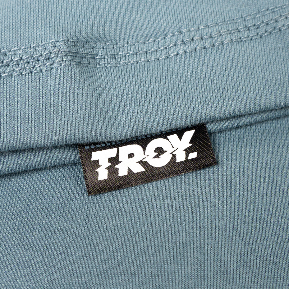 Troy Company Tshirt Mineral Blue Chill Rabbit - Kaos Lengan Pendek Kaos Biru Mineral MTD 3276