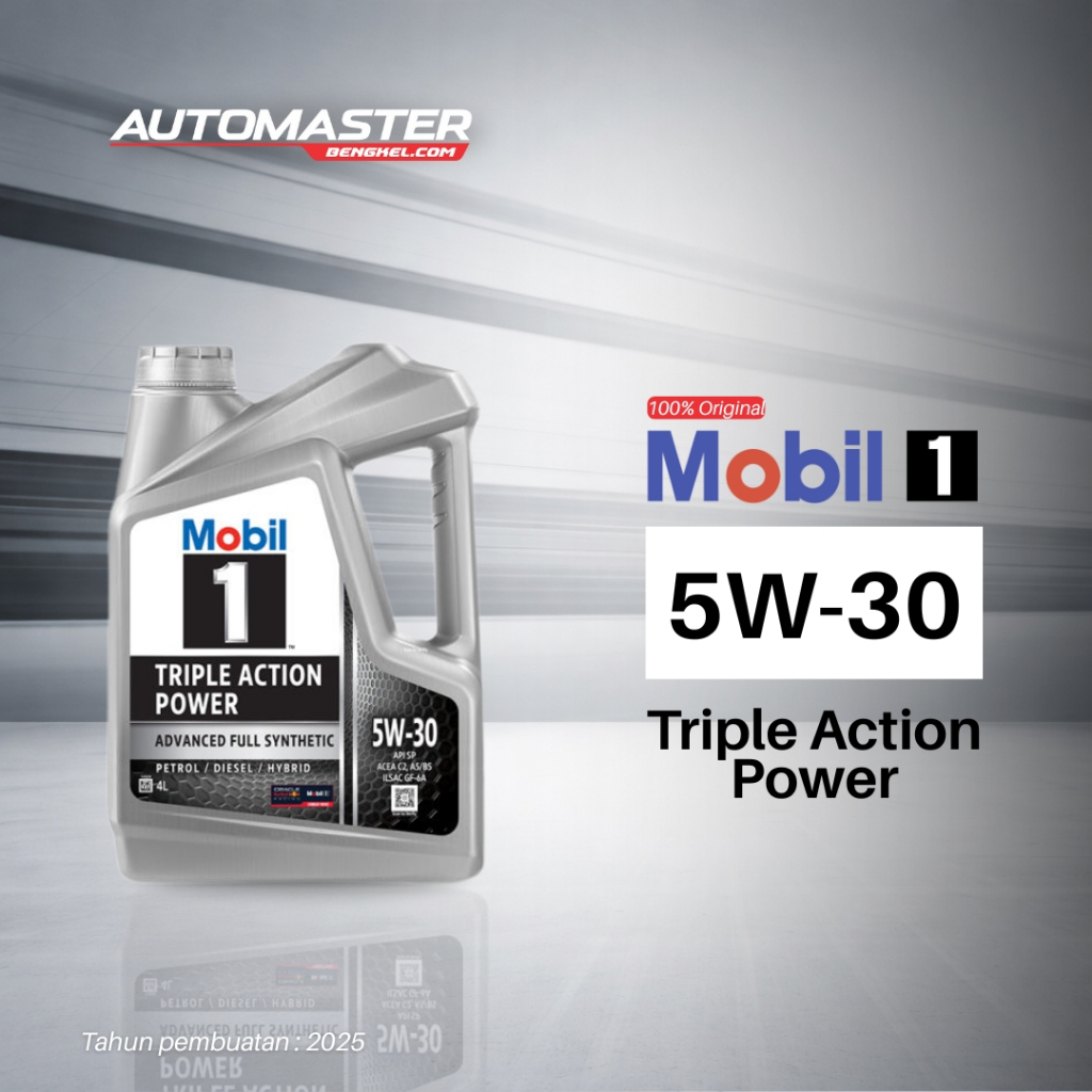 Oli Mobil 1 Triple Action Power 5W-30 | Galon