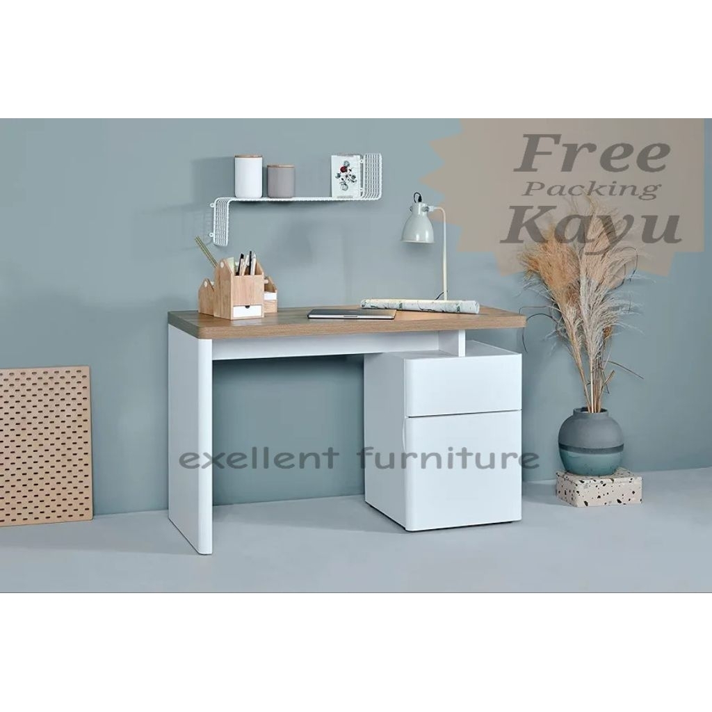 meja kerja meja belajar meja komputer minimalis modern