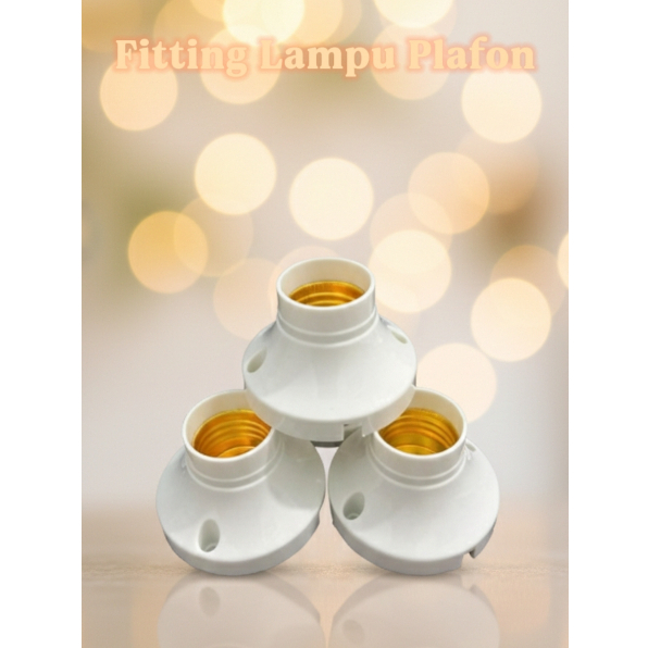 fitting lampu plafon minimalis / fitting lampu plafon mini