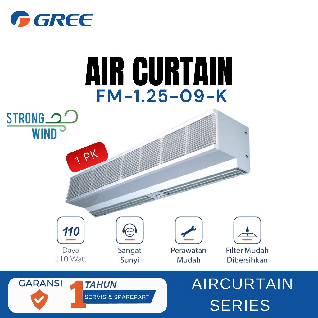 Air curtain GREE Air Curtain 90cm - FM-1.25-9-K