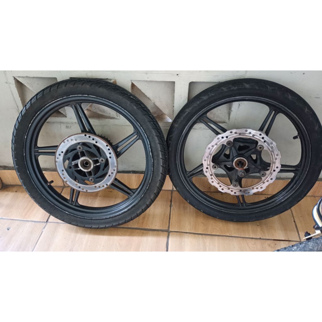 velg set Kawasaki athlete original