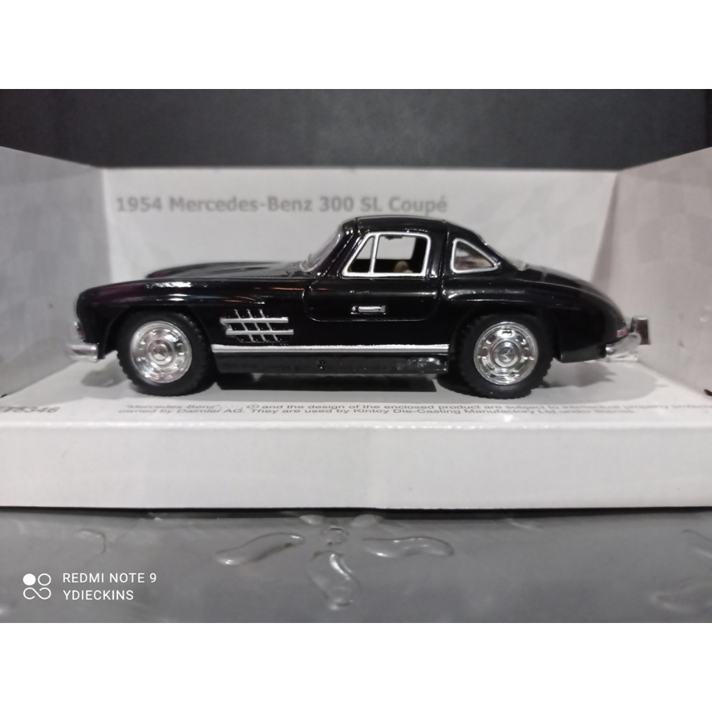 Diecast Kinsmart Mercedes-Benz 300SL - Black
