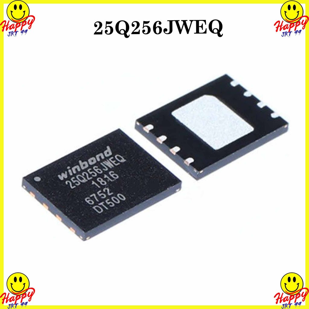 IC LAPTOP KOMPUTER Bios Winbond W25Q256JWEQ W25Q256JWEQ W25Q256JWEQ W25Q256JW 25Q256JW 25Q256