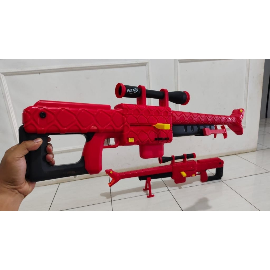 Mainan Tembakan Pistol Nerf Roblox Zombie Attack Viper Strike F 5484