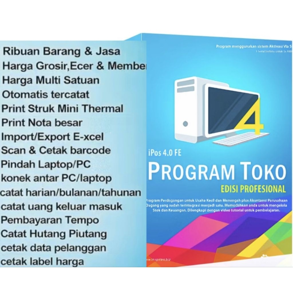 aplikasi kasir cocok untuk warung, grosir dll