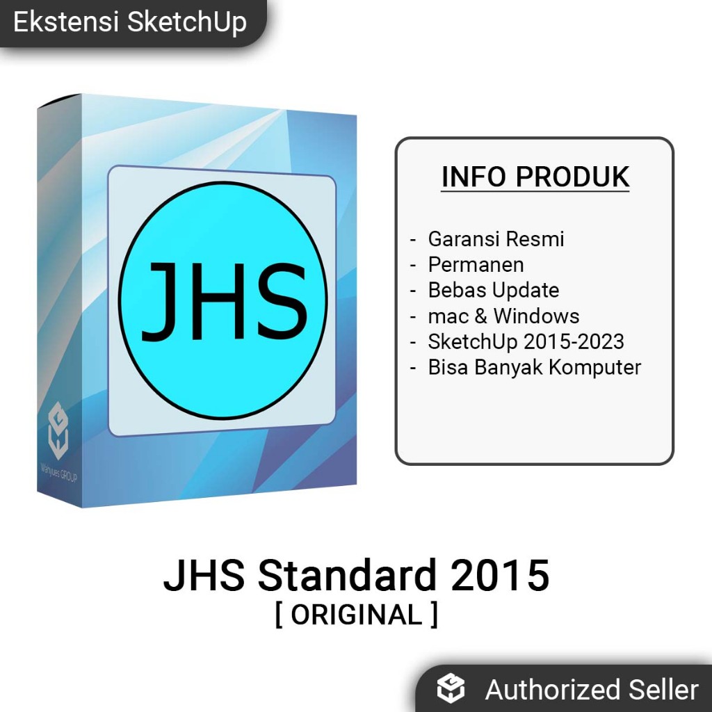 JHS Standard 2015 Ekstensi SketchUp ORIGINAL RESMI