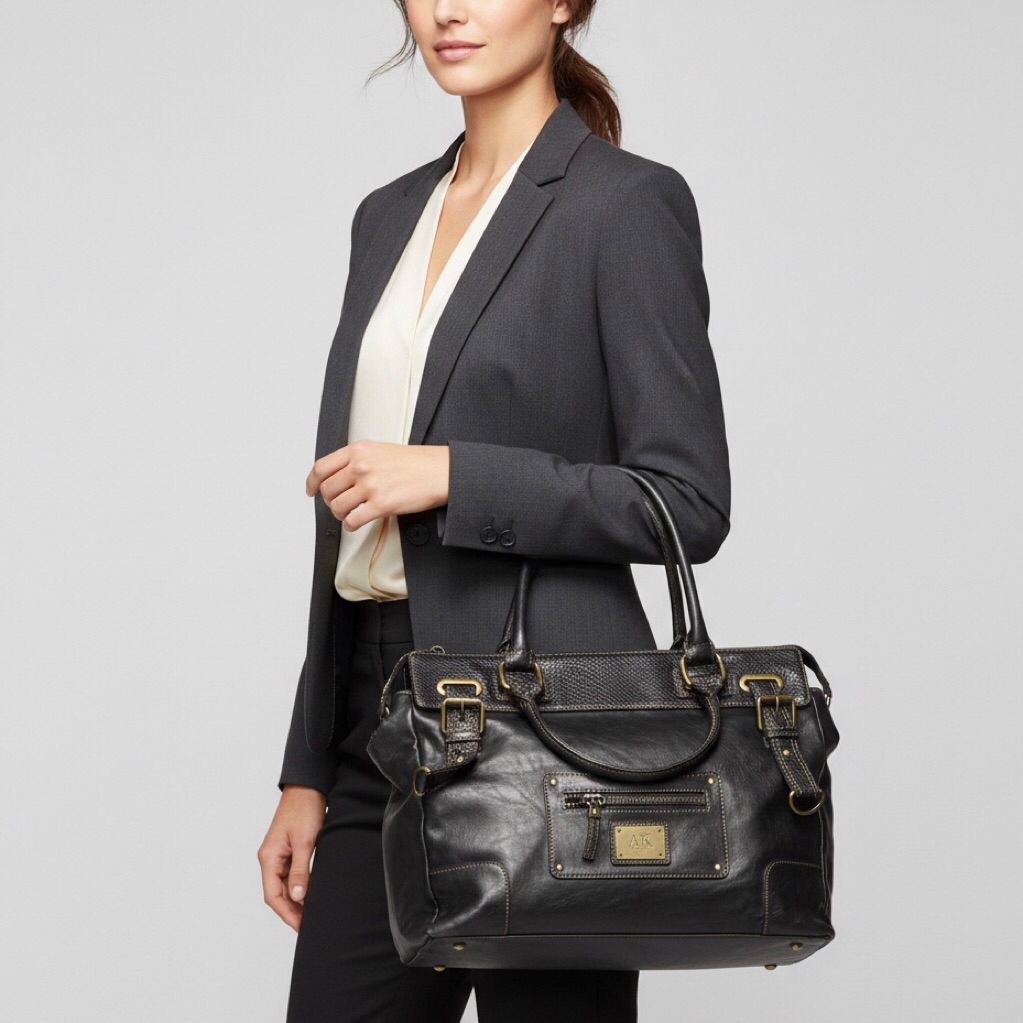 Briefcase bag tas  Branded ANNE KLEIN Preloved