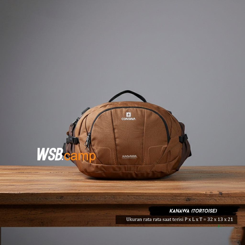 TAS SELEMPANG CONSINA KANAWA - ORION - TAS SELEMPANG CEWEK - TRAVEL POUCH CONSINA