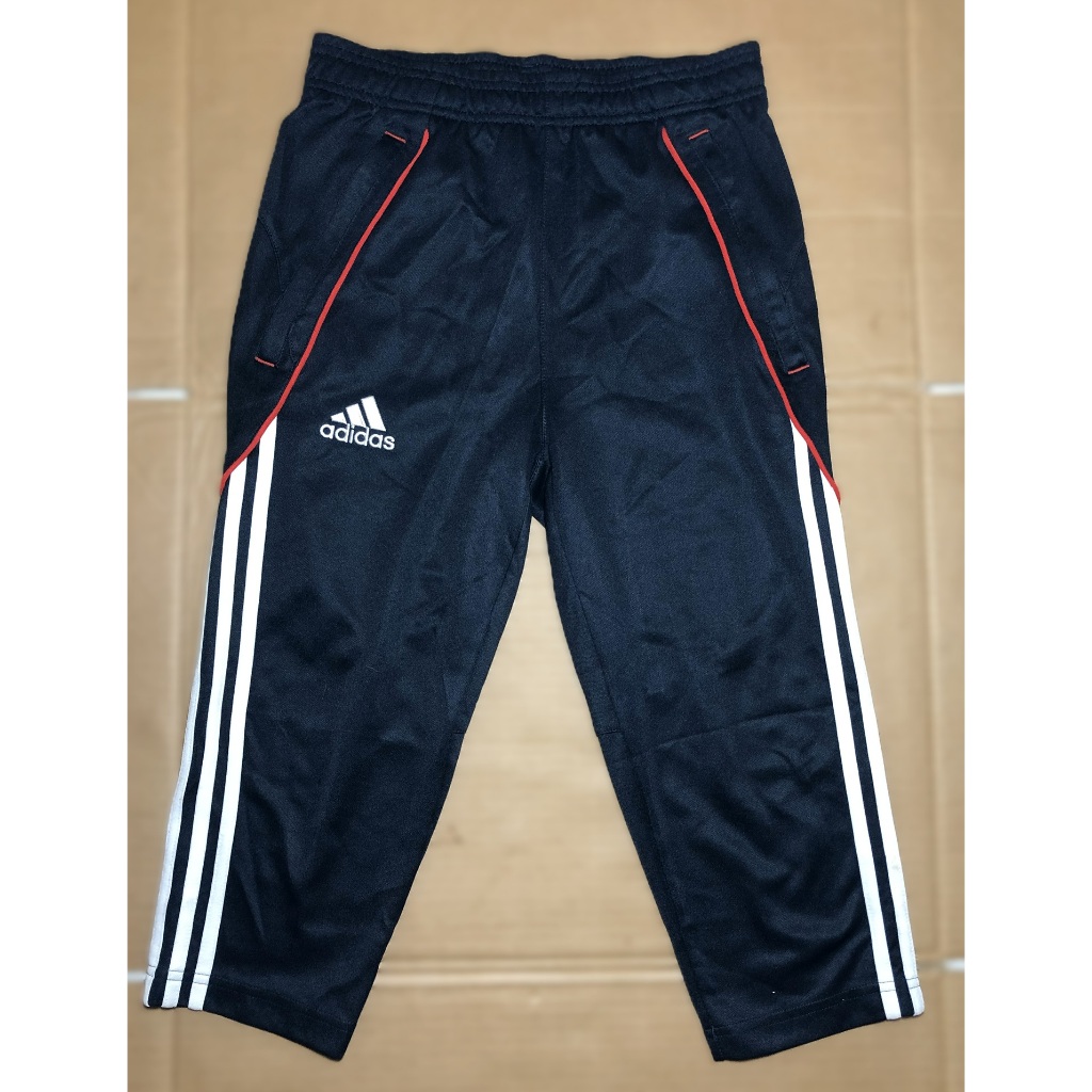 ADIDAS-Celana Training Tebal Dewasa Hitam Premium Second Preloved