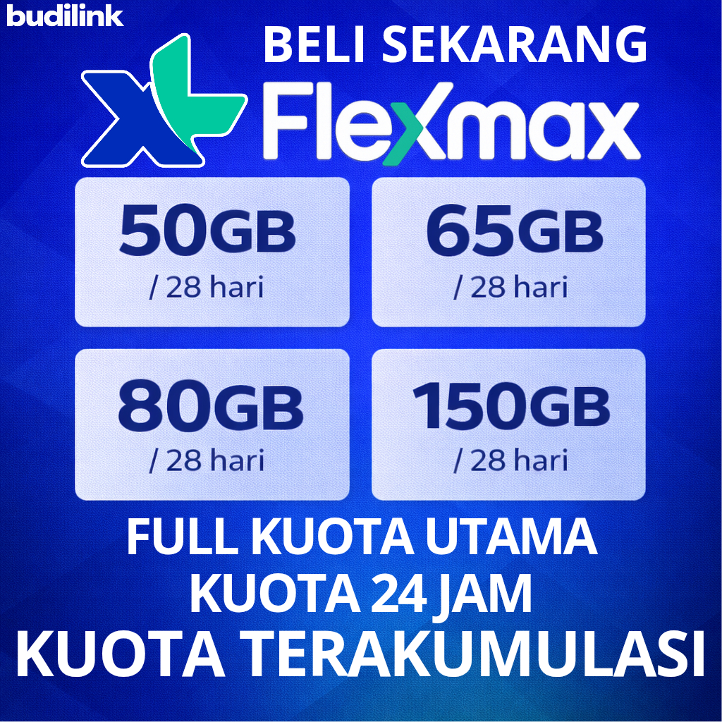 Kuota XL FlexMAX – Kuota Internet XL Full 24 Jam 14 & 28 Hari
