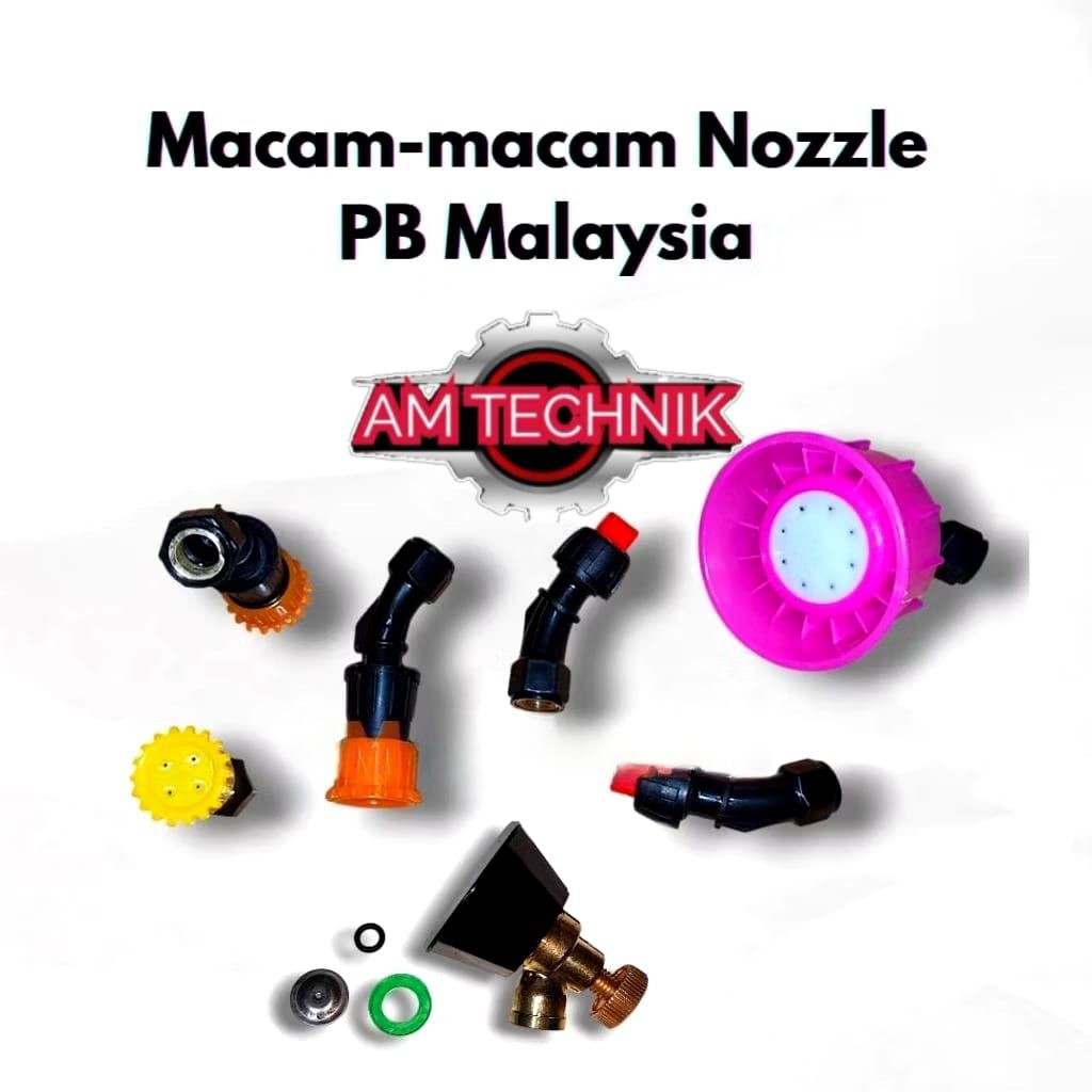 Sprayer Malaysia PB Stik Selang Kran Nozzle Malaysia Drat 10mm