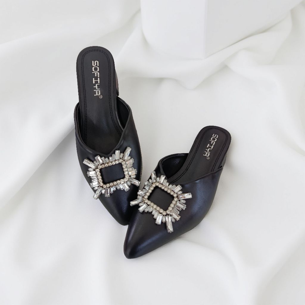 Sandal Sofiya hitam ori