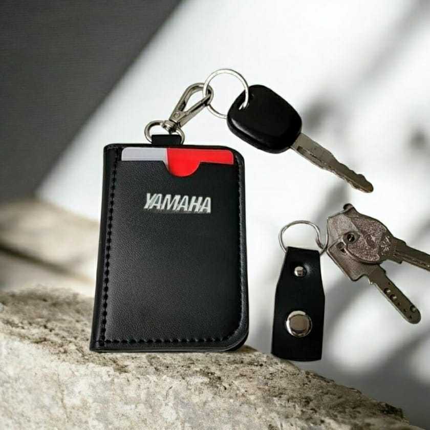 Laris Cod STNK Gantungan Kunci Motor Muat E-TOLL SIM KTP YAMAHA Mio/ Jupiter/ Nmax/ Lexy dll