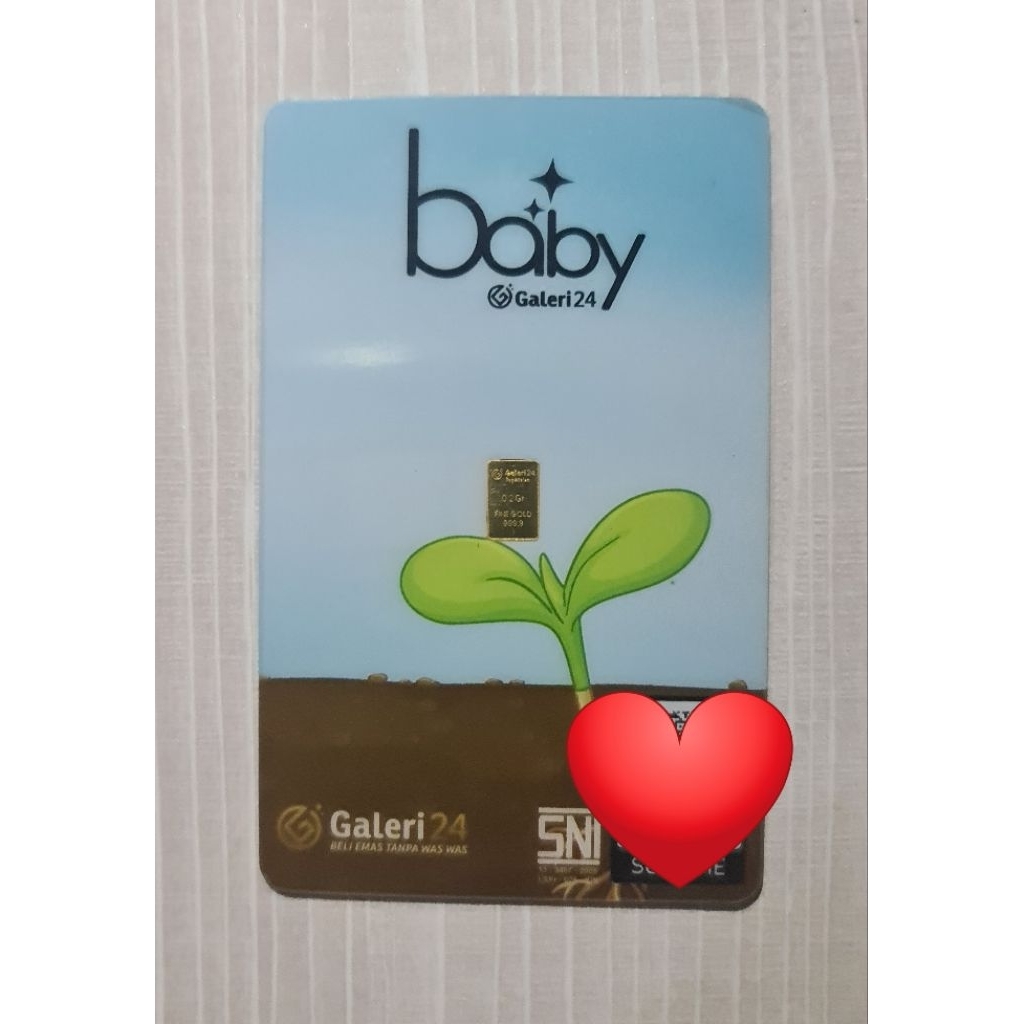 LM Galeri24 babygold 0.2 gram