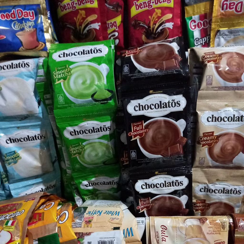 Chocolatos drink PAKET ISI 3 RENCENG 30 SACHET
