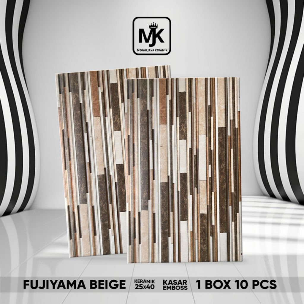 Keramik Matt Fujiyama Cream 25 x 40