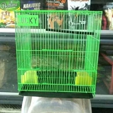 KANDANG SANGKAR MINI SWEET/ LUCKY BESI BURUNG HAMSTER