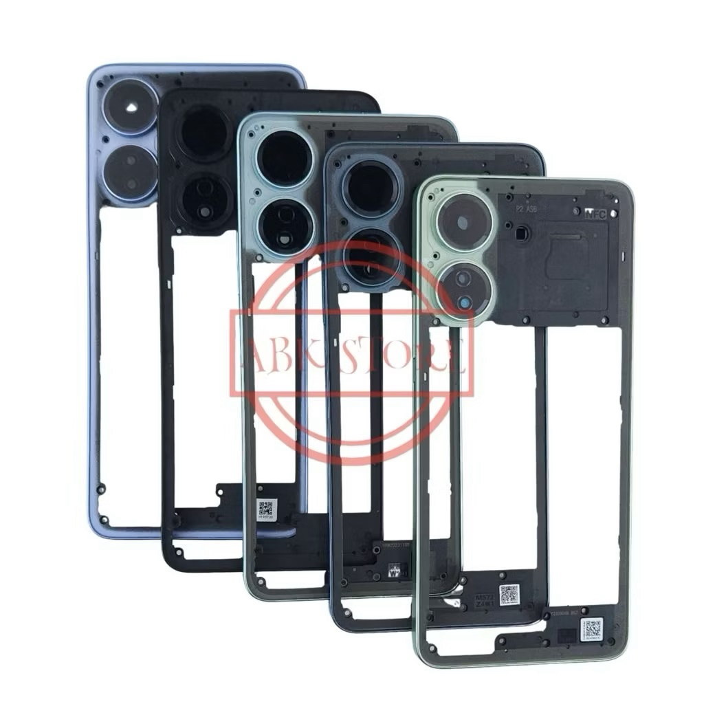 bezel bezzel tutup mesin tulang samping Xiaomi redmi 13c / Xiaomi Poco c65