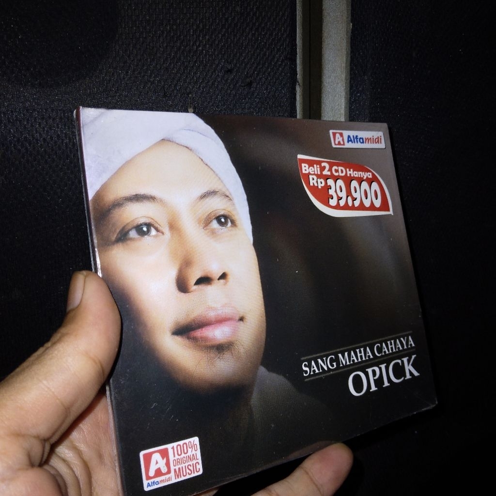 Cd Opick Sang Maha Cahaya Salam Rindu Ya Musthofa double disc segel original