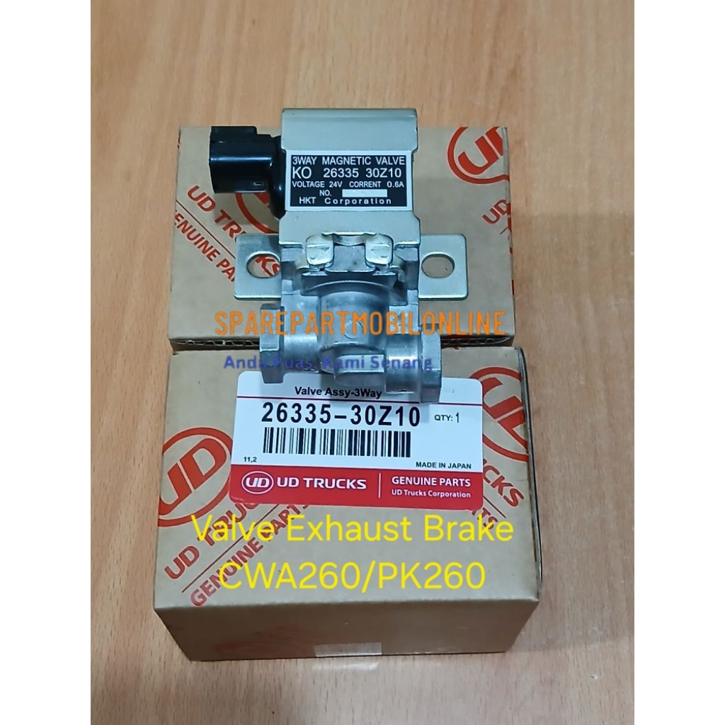 Valve magnetik exhaust brake pto nissan diesel euro cwa260 pk260 pk215 pkc 26335-30z10