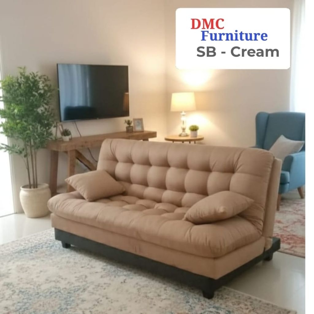 Sofabed Minimalis Sofa tamu 180 cm sofa ruang tv sofa santai sofa empuk sofabed DMC sofa Balon