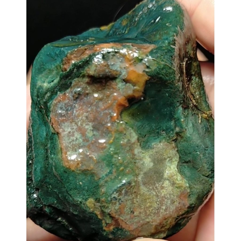 NS 25- 3,5 Ons - Batu NOGOSUI / BLOOD STONE / Bercak Darah - Klasik Multi Warna