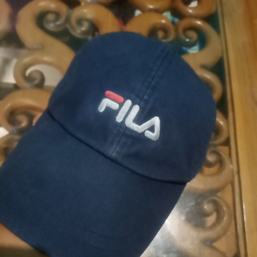 Topi Fila vintage cakep minus lihat video