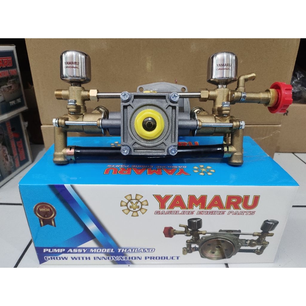 pump Assy new model 328 gx31 gx35 high pressure bahan asli full kuningan original YAMARU