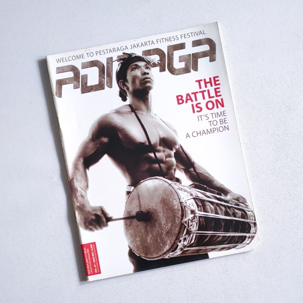 Majalah Fitness & Bodybuilding - ADIRAGA Vol 07 Tahun 2005