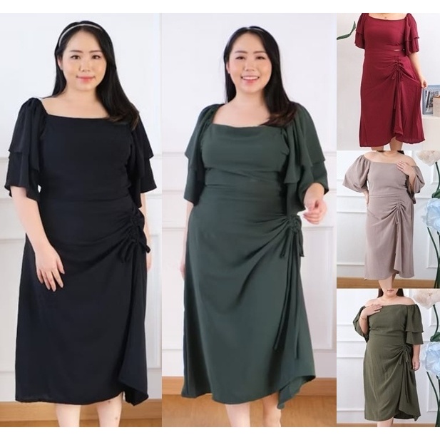 ELA SET - SETELAN ROK JUMBO XXXL BIGSIZE LD 130