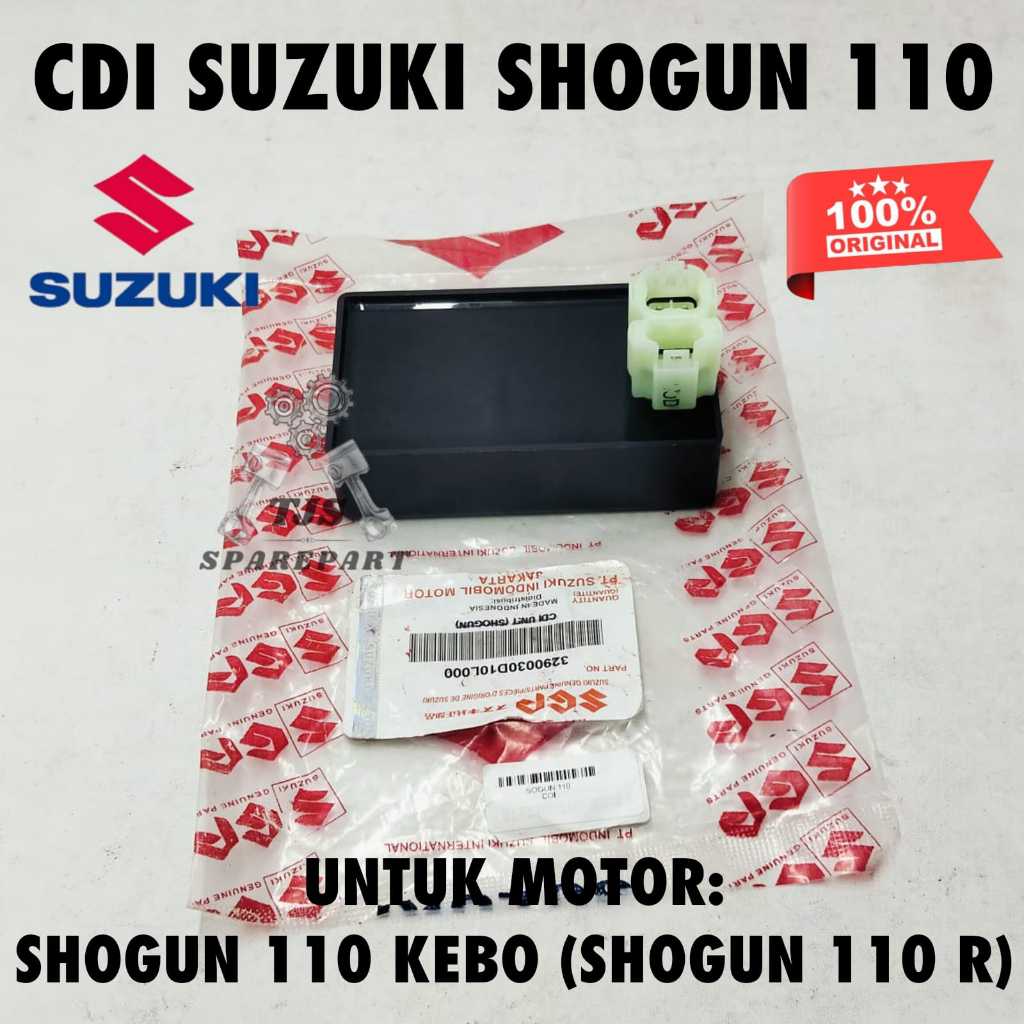 ORIGINAL ASLI CDI SHOGUN 110 ASLI Suzuki Shogun 110 Kebo (Shogun 110 R) BERKUALITAS ASLI 100% ORI